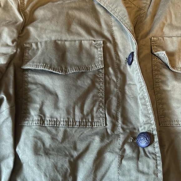 Banana Republic light fall olive utility jacket - Picture 5 of 8